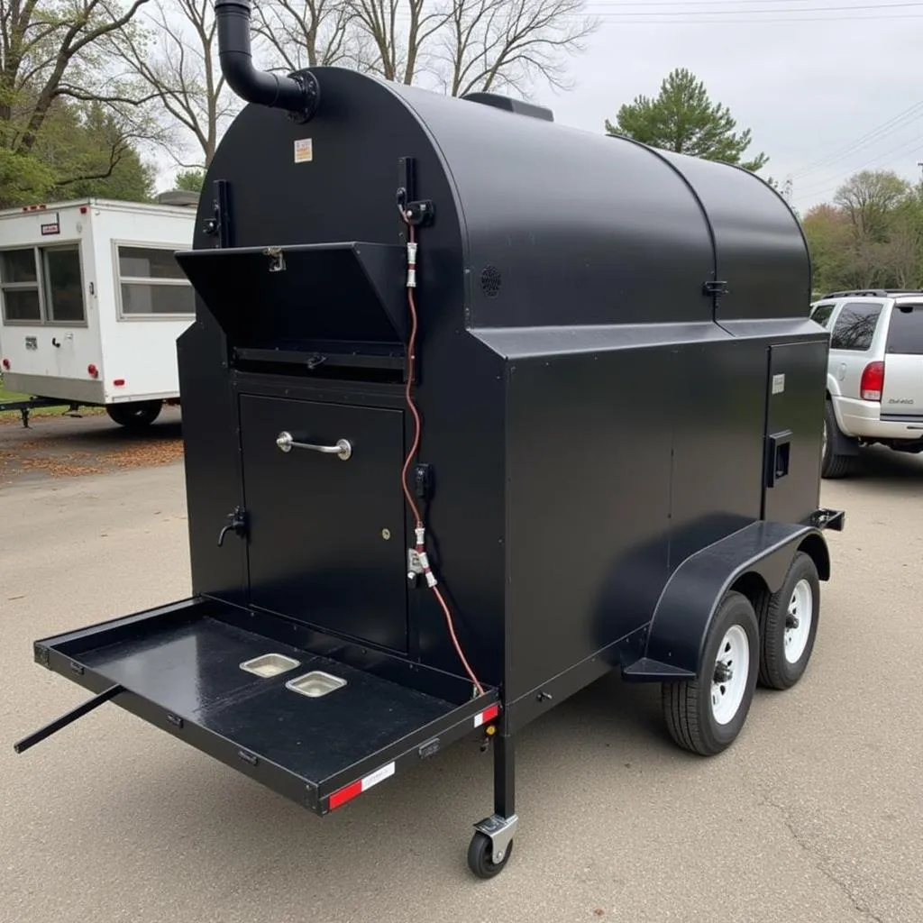 Used food truck smoker for sale