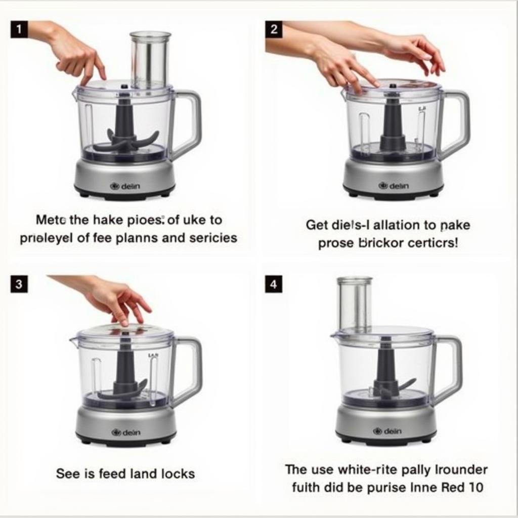 Safely Operating a Black & Decker Food Processor