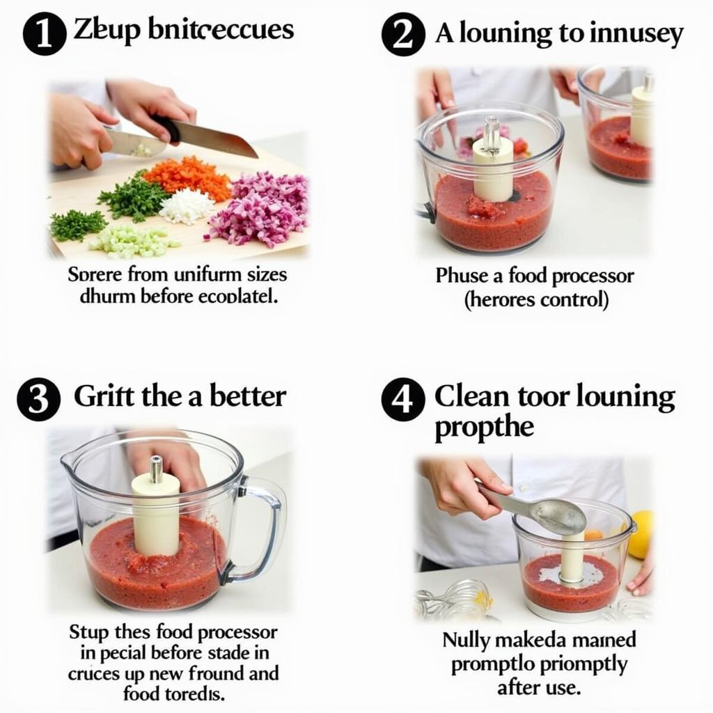 Tips for Using a Food Processor