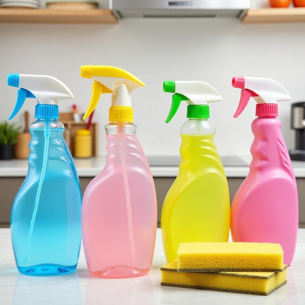 Variety of Food Grade Cleaning Products