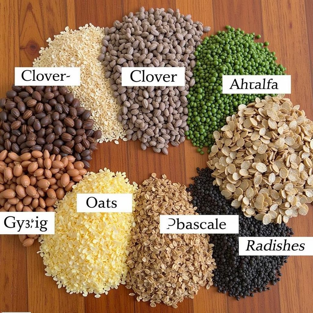 Different Types of Deer Plot Food Seeds