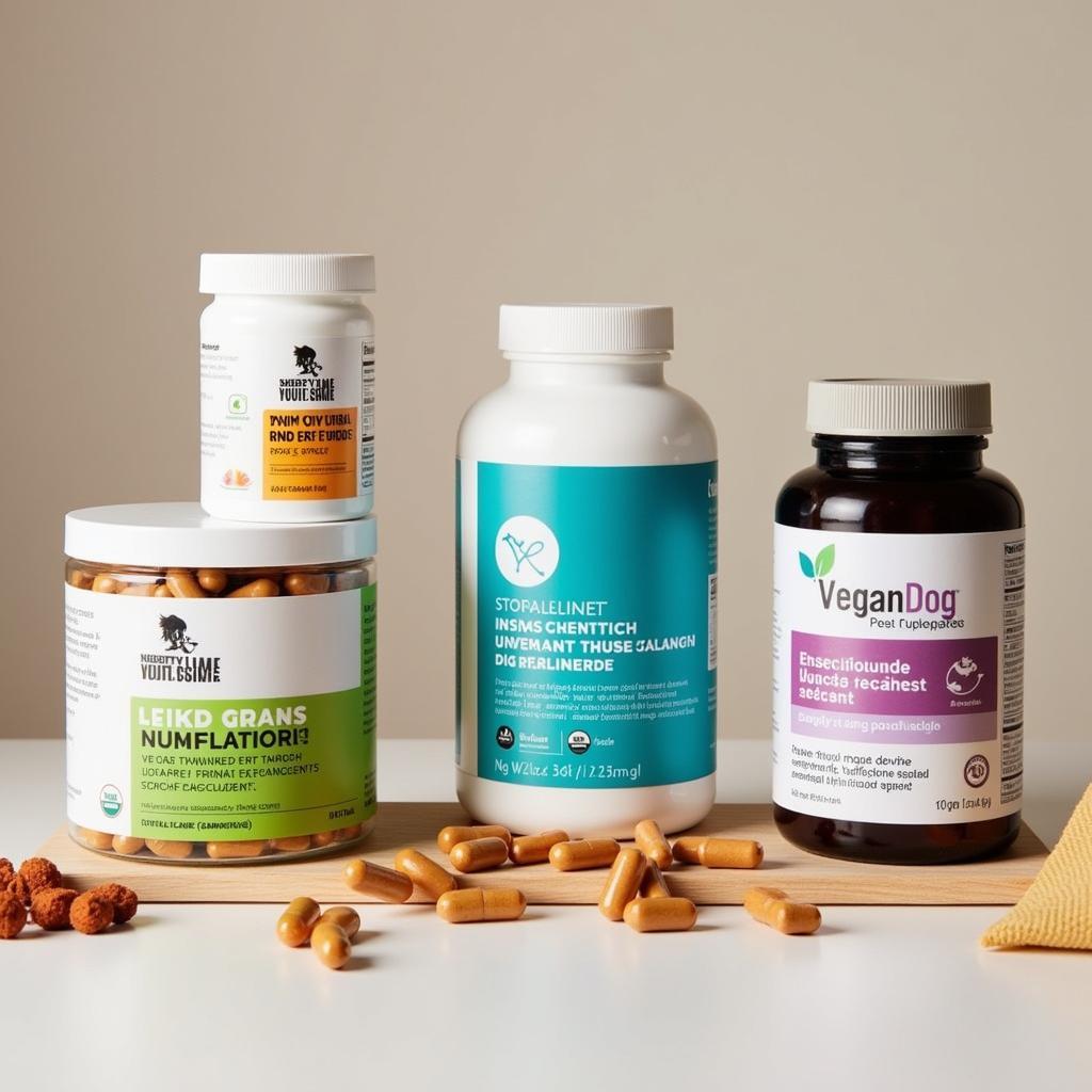 Different Forms of Vegan Dog Supplements