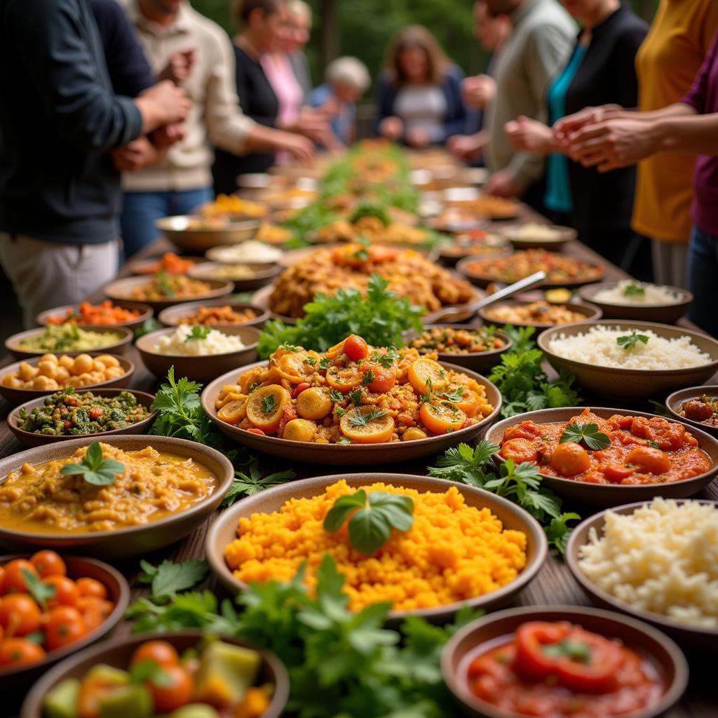 Vibrant Vegetarian Indian Dishes in a NYC Cooking Class