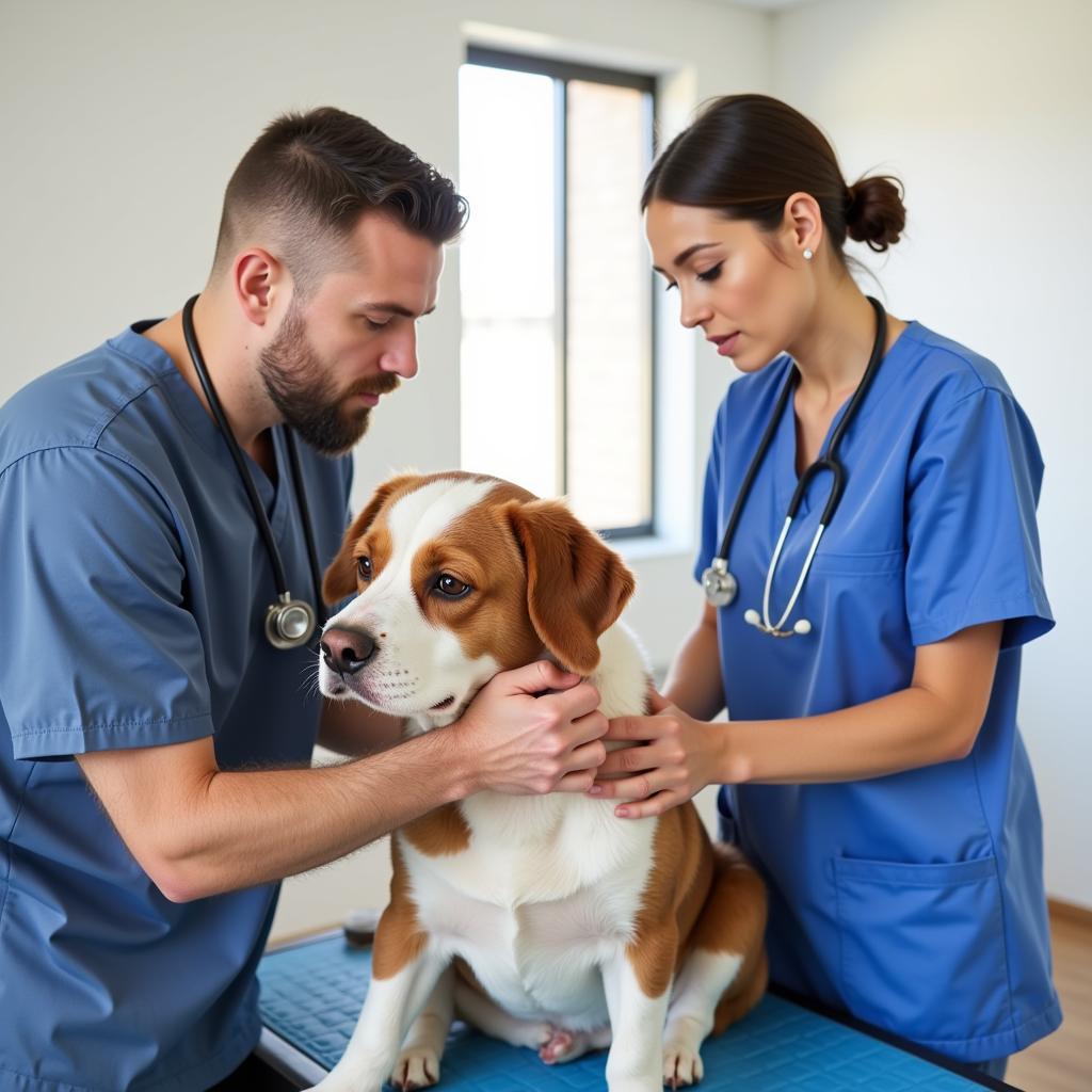  Veterinarian Checkup for Raw-Fed Dog 