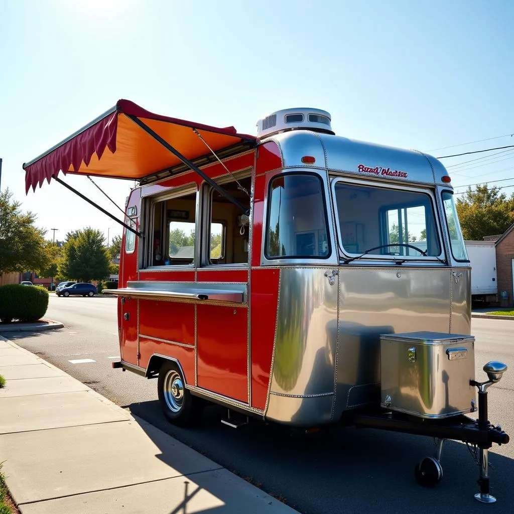 Vintage Food Trailer Exterior