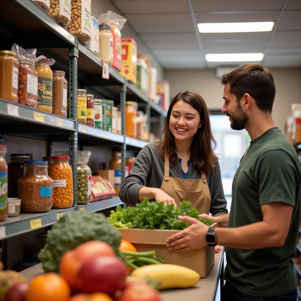 Visiting a Rockland County Food Pantry