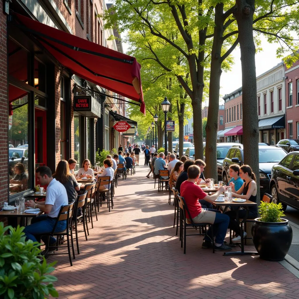 Outdoor Dining Experience in Warrenton, VA 