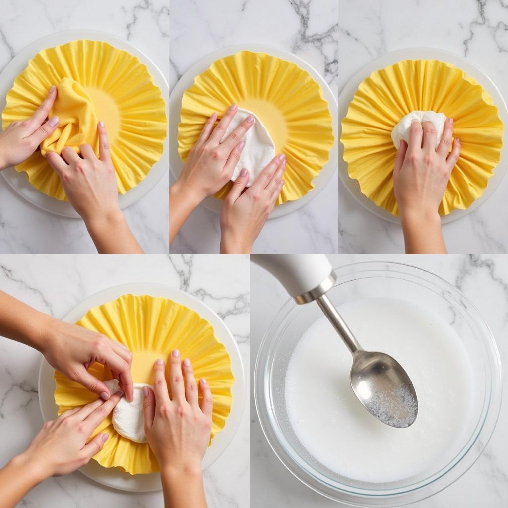 Washing Beeswax Food Wraps