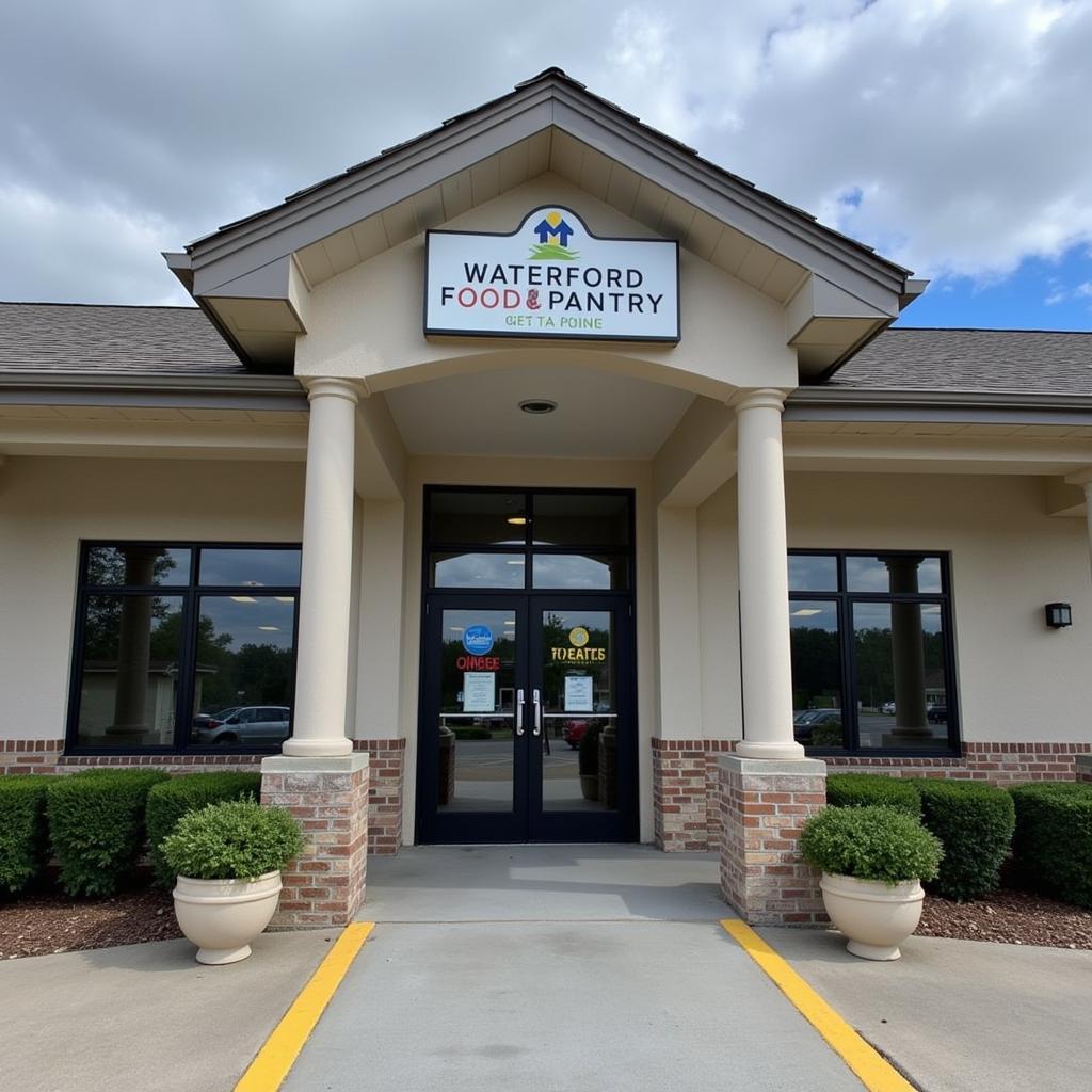 Waterford Food Pantry building exterior