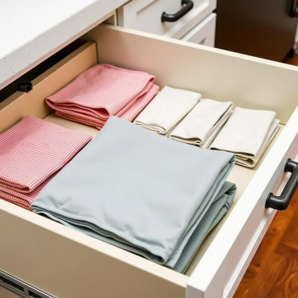 Storing Wax Bags in a Drawer