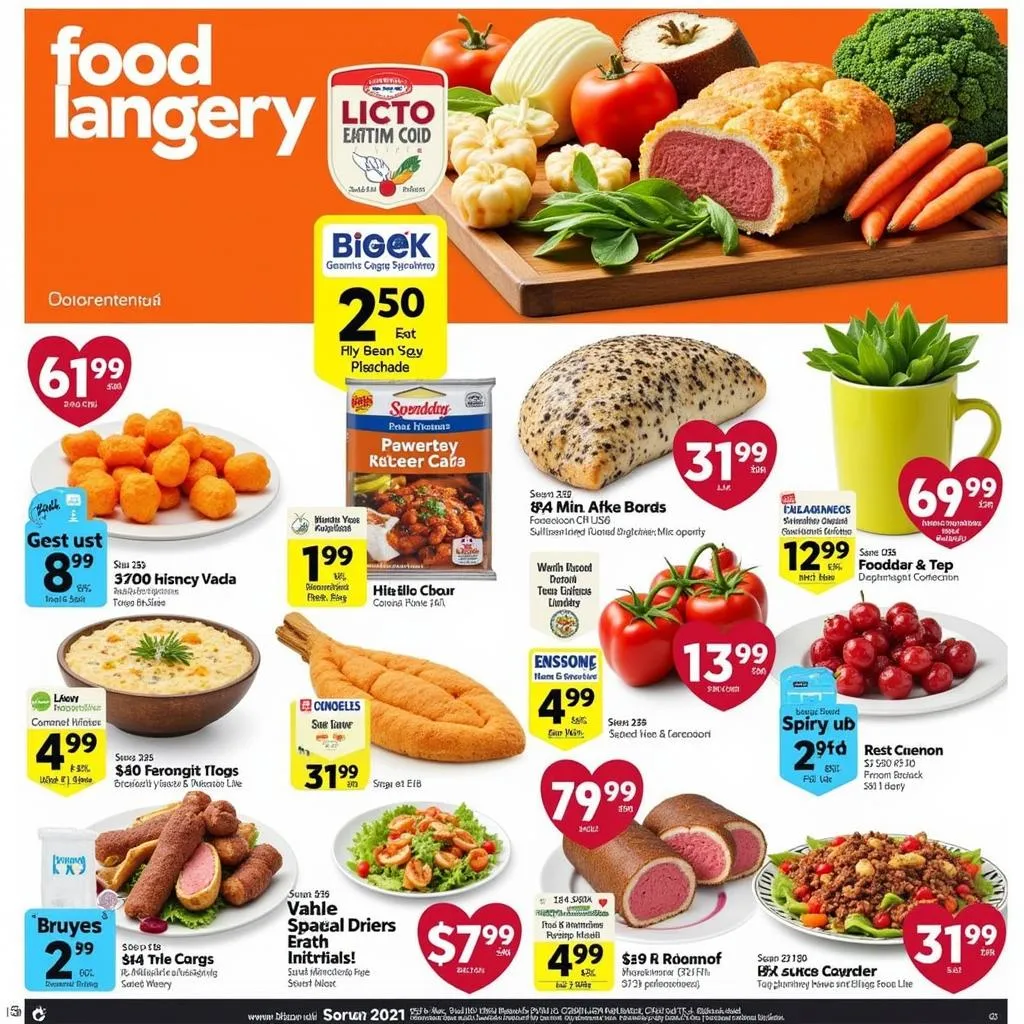 Grocery Flyer with Deals