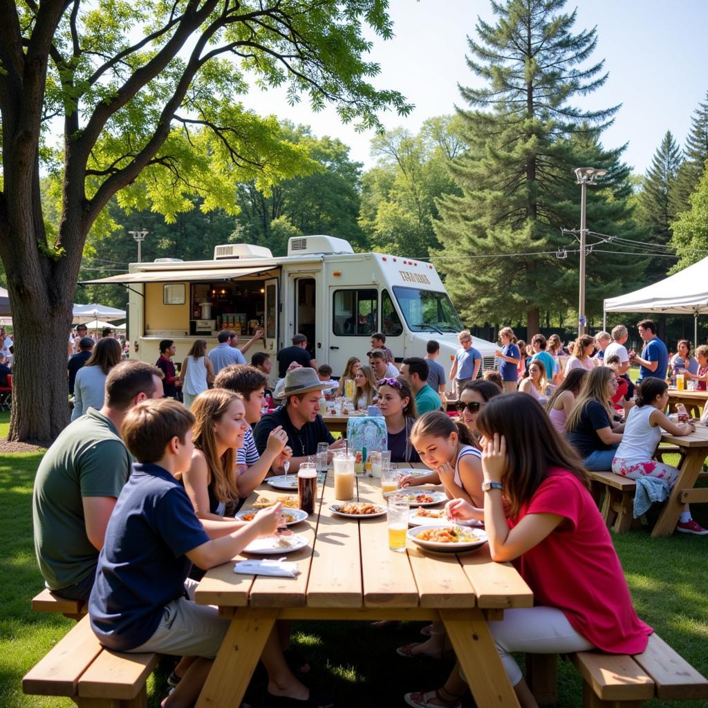 Community Gathering at Wellington Food Truck Series