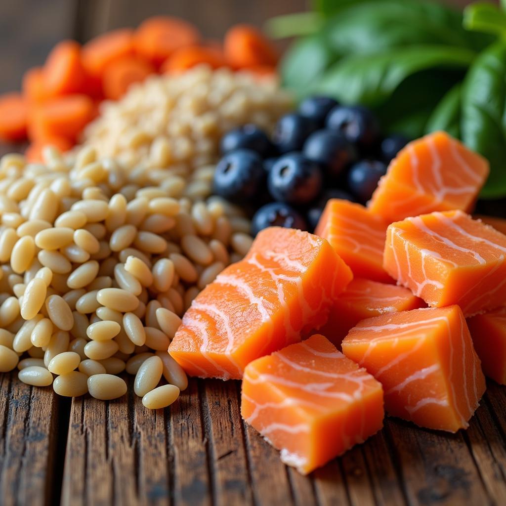 A Colorful Variety of Whole Food Ingredients for Dogs