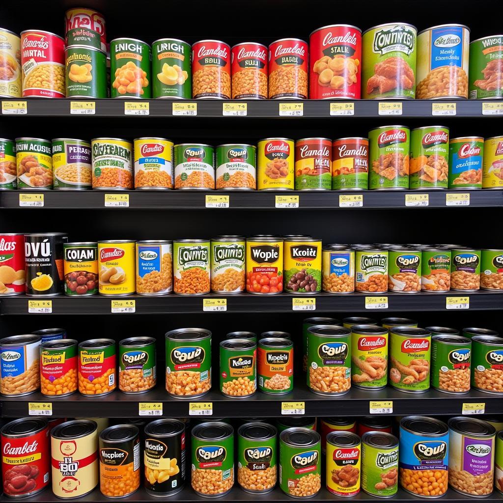 Variety of Wholesale Canned Goods