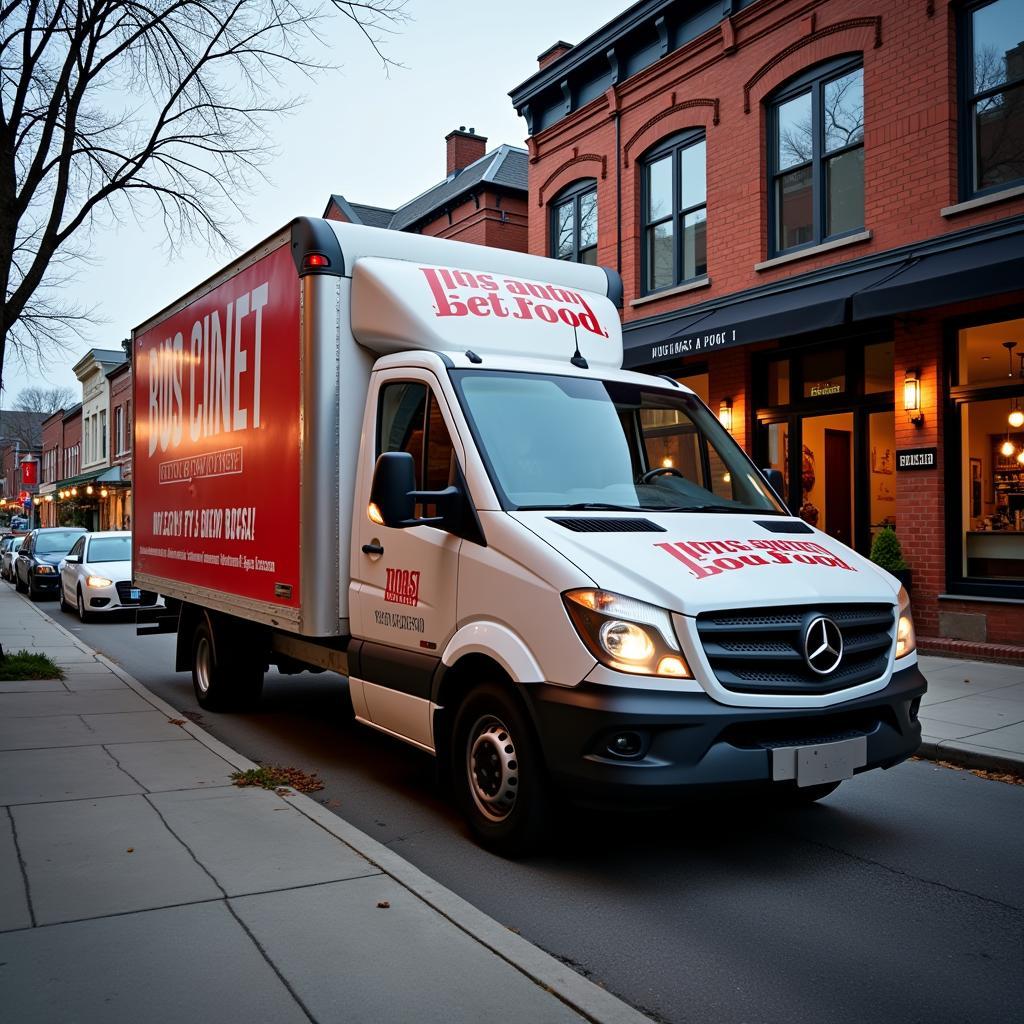 Wholesale Food Delivery Truck