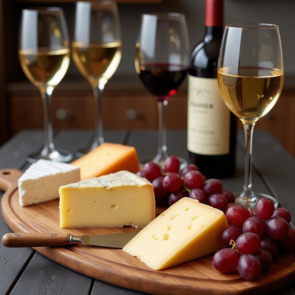 Wine and Cheese Pairing for a Wine & Food Affair