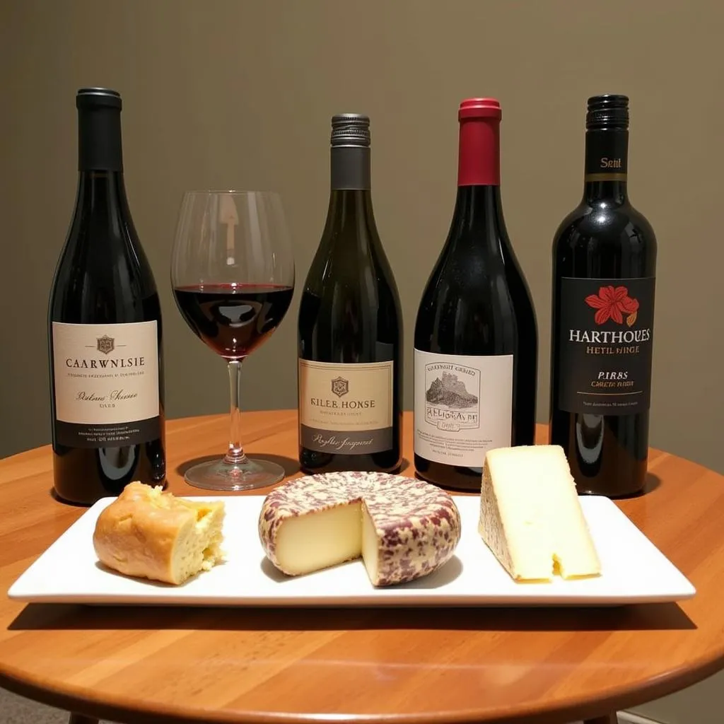 California wine and cheese gift basket