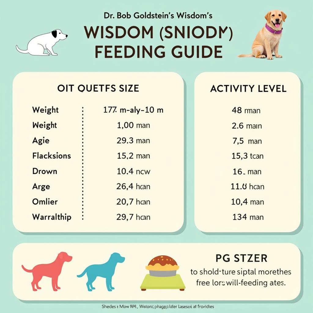 Wisdom Dog Food Feeding Guide