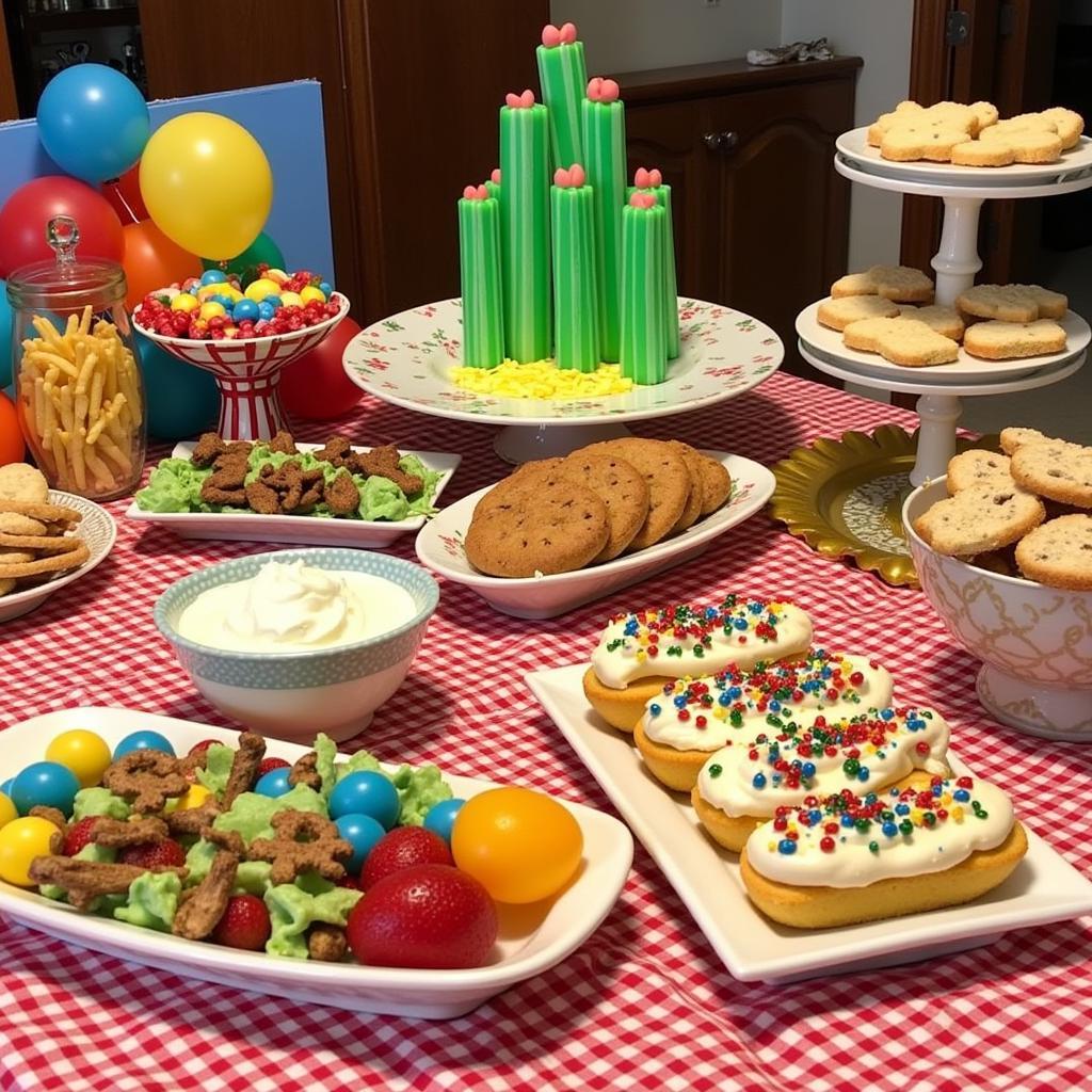 Wizard of Oz Party Food Spread