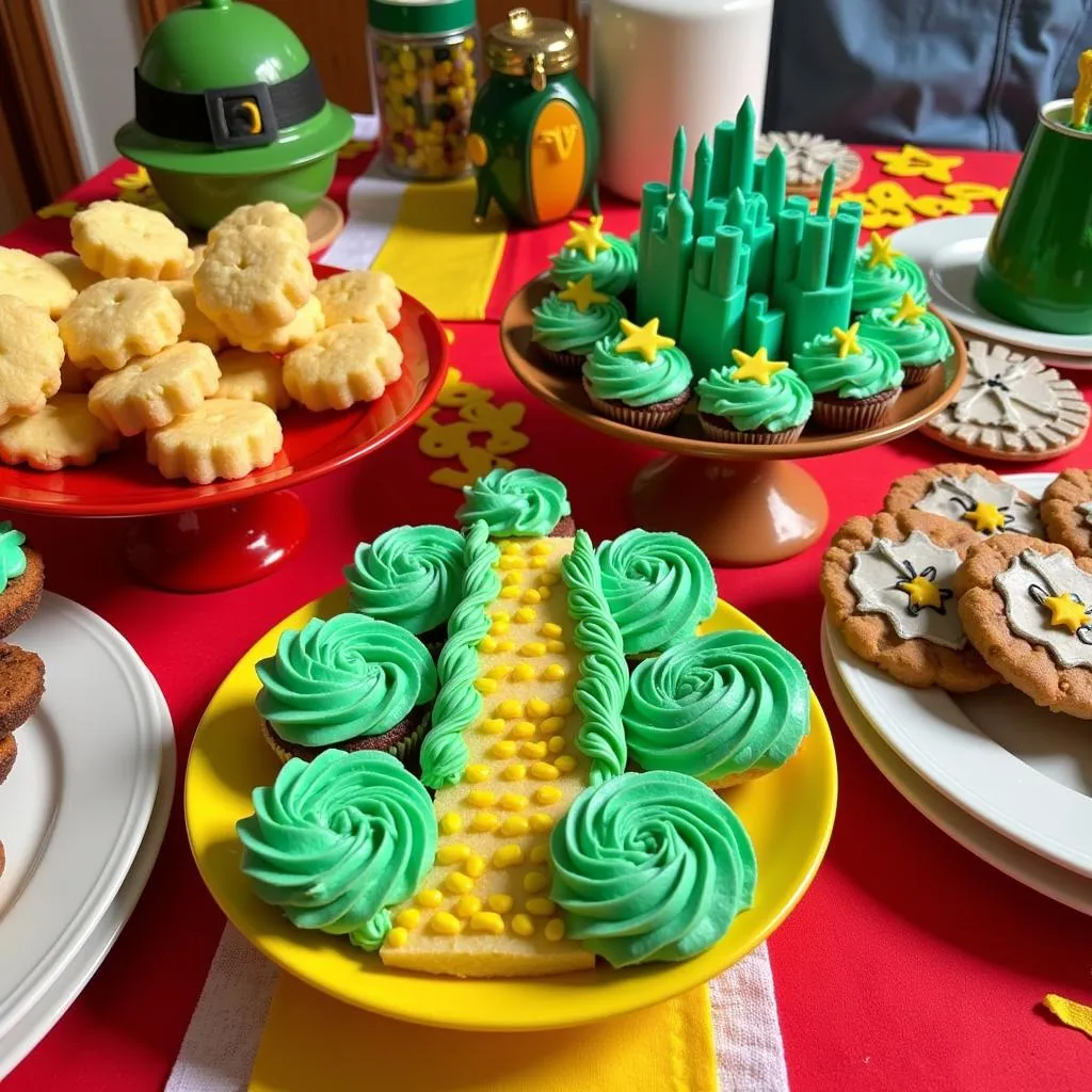 Wizard of Oz Themed Party Table