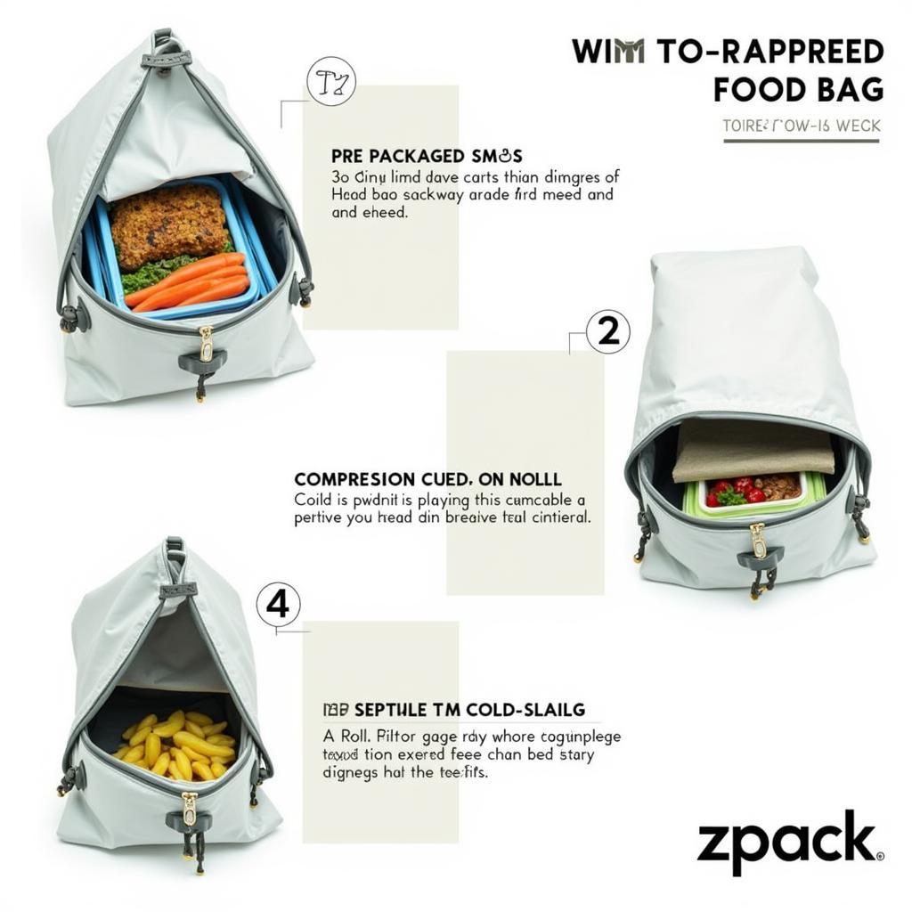 Efficient Packing Techniques for Zpack Food Bags