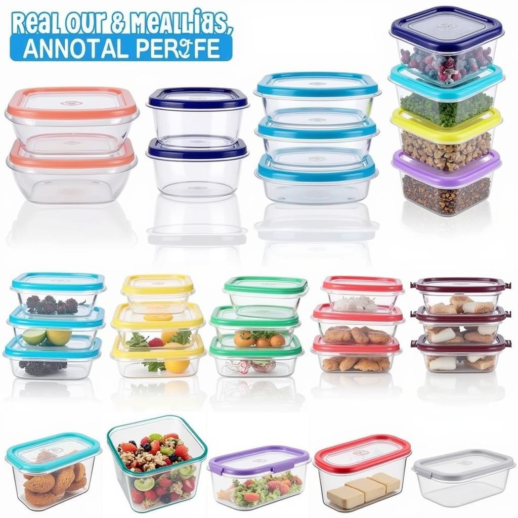 Different Types of 1 Cup Food Storage Containers