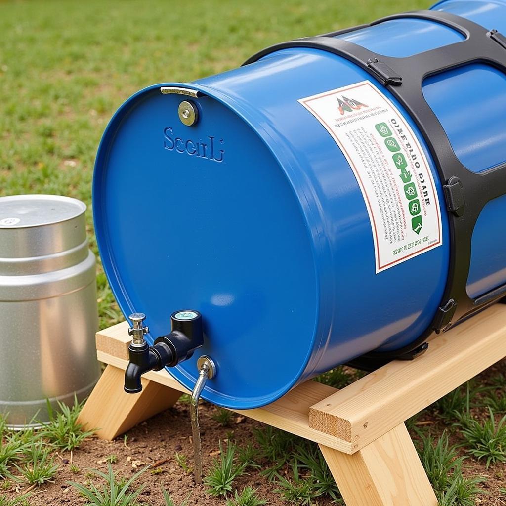 Water Storage in a 15 Gallon Food Grade Barrel