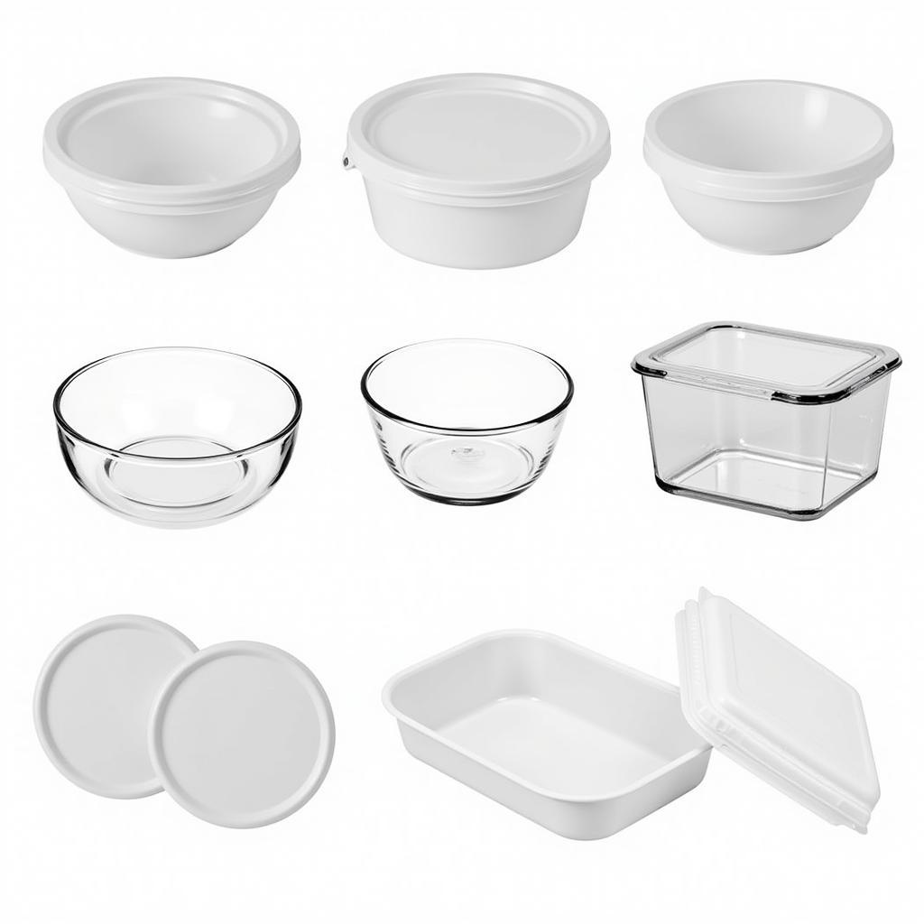 Variety of 2 Ounce Food Containers