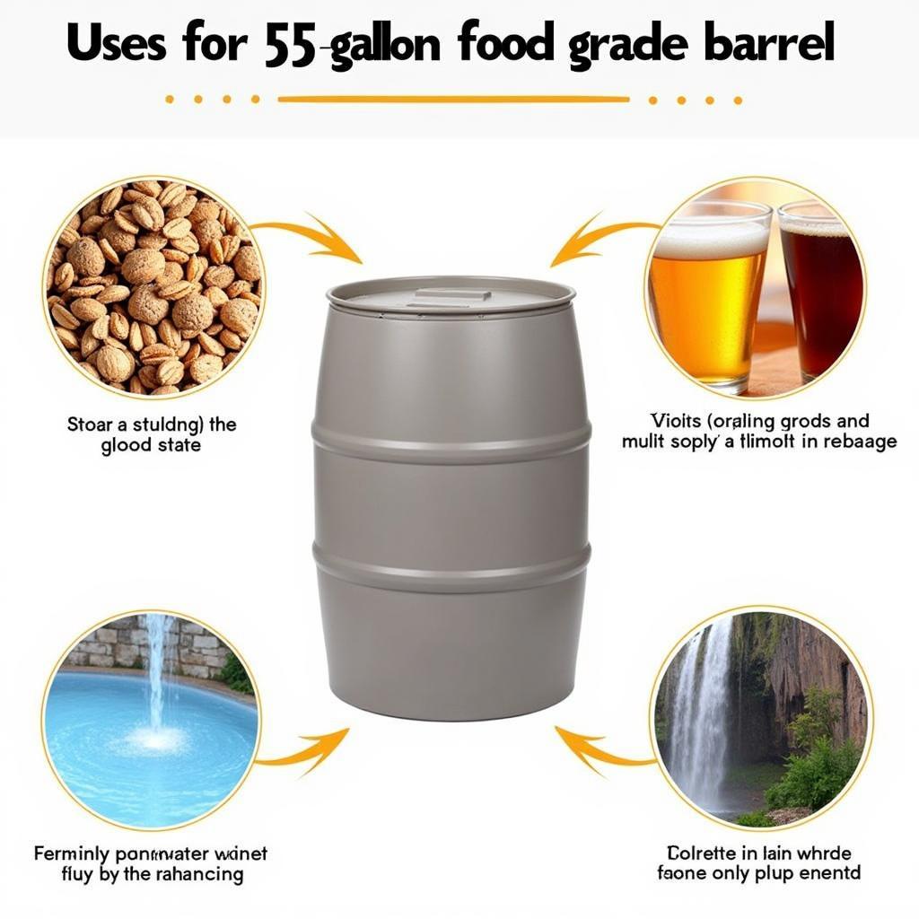 55 Gallon Food Grade Barrel Uses