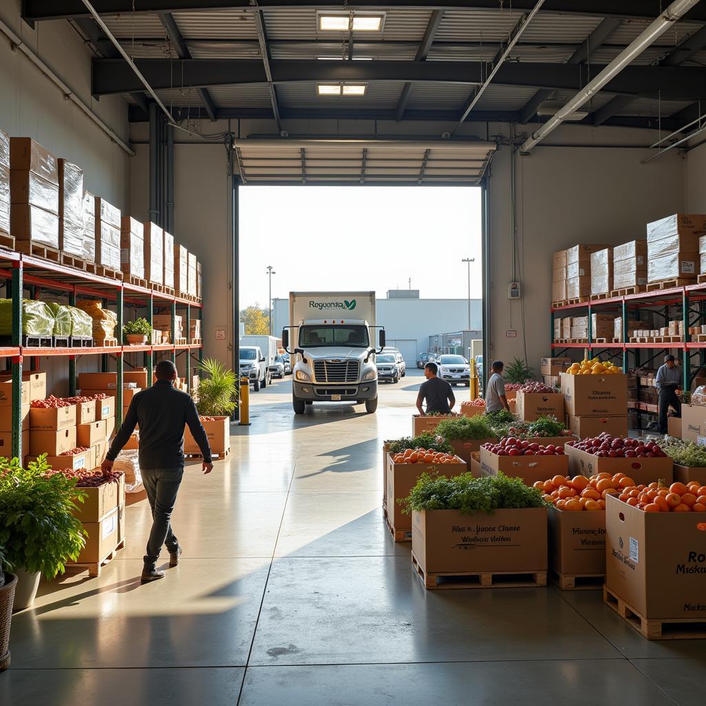 Wholesale Food Distribution at 800 Food Center Drive Bronx NY