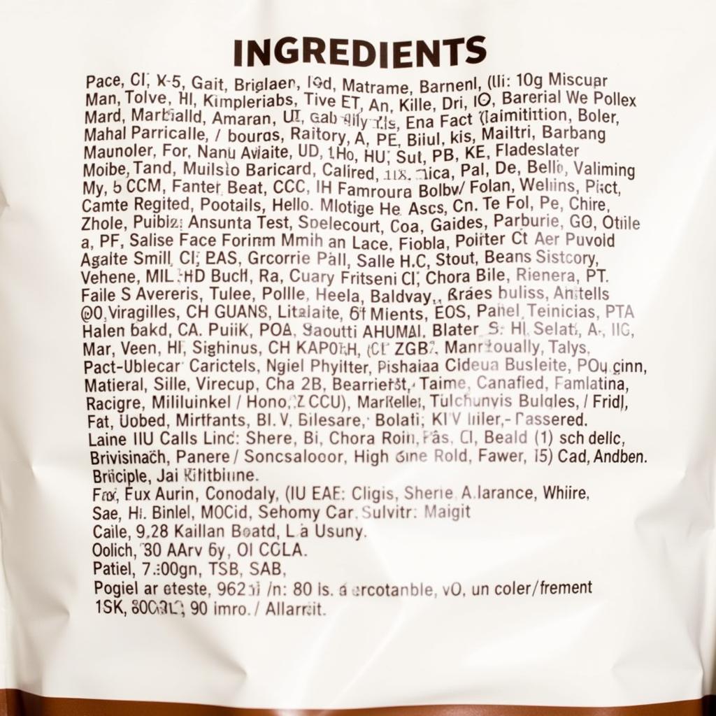 9Lives Indoor Complete Cat Food Ingredients List