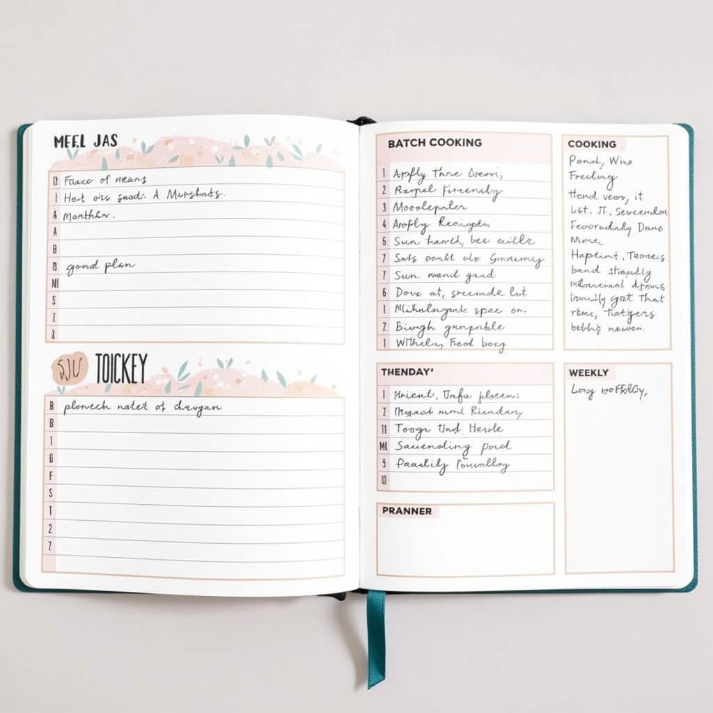 Advanced Tips for Food Planner Notebooks