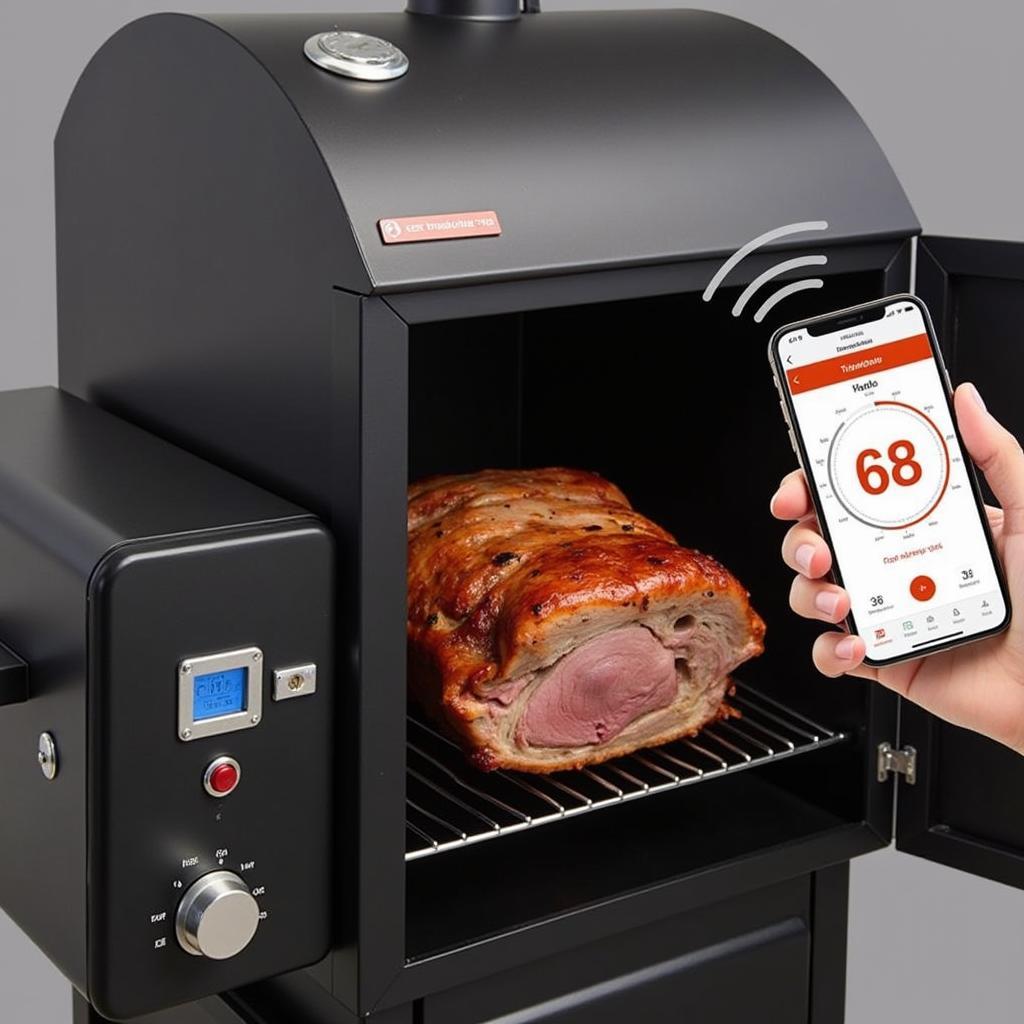 Advanced Food Smoking Accessories: Pellet Smoker and Wireless Thermometer