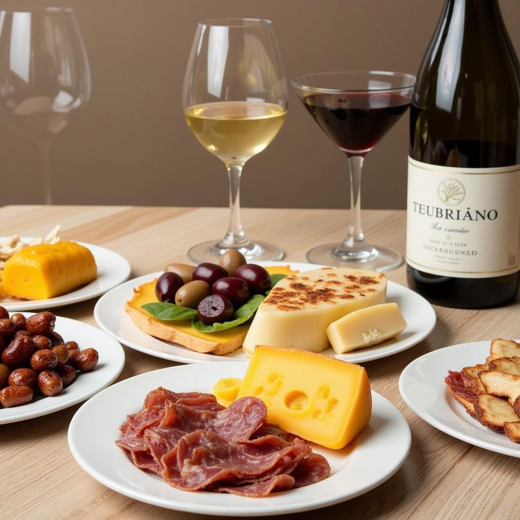 Albariño Wine Paired with Spanish Tapas