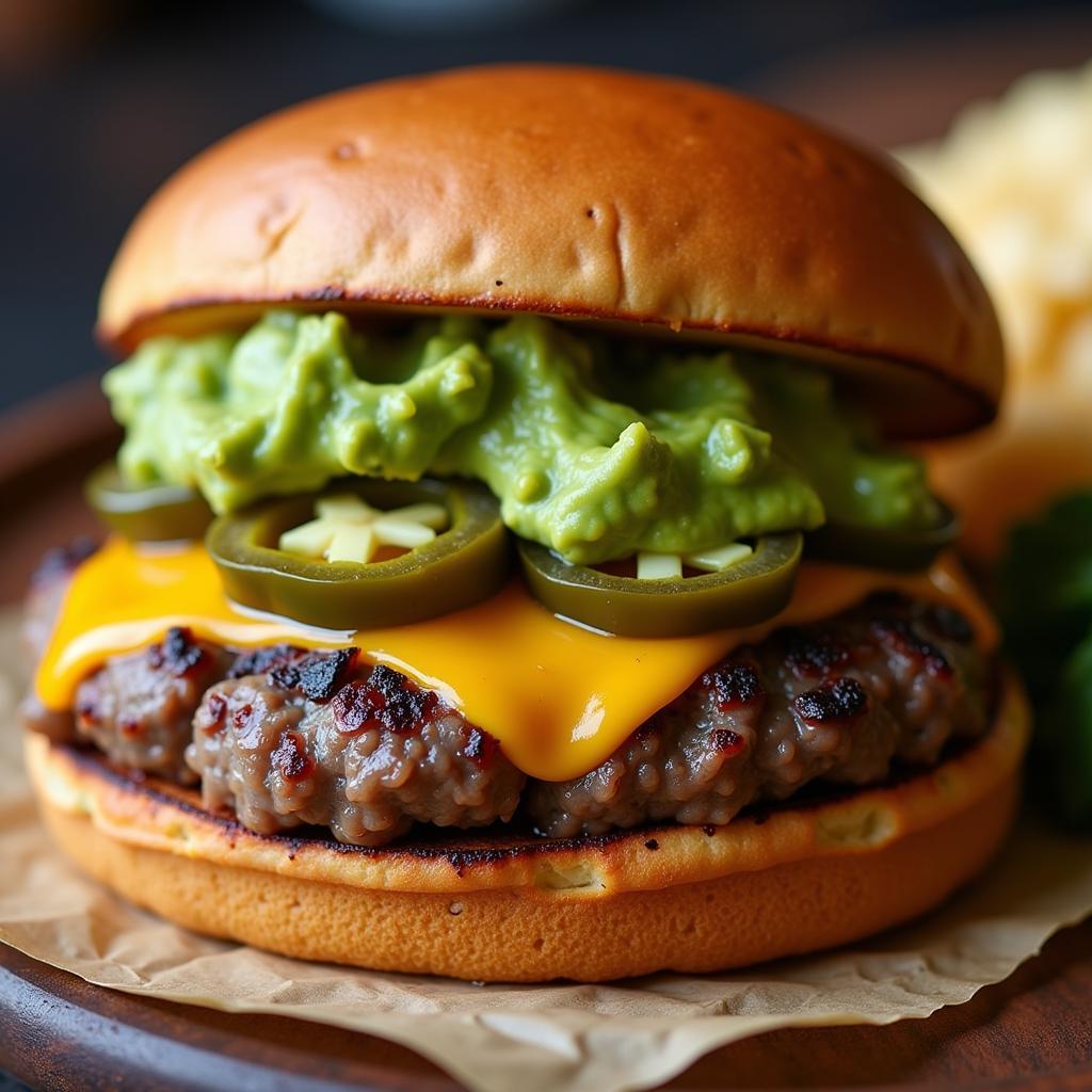 Alonzo's Tex-Mex Fusion Burger