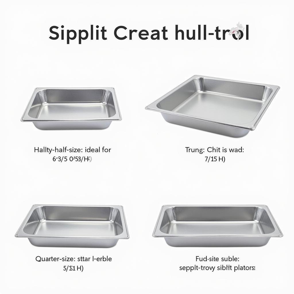 Comparing Different Aluminum Food Tray Sizes