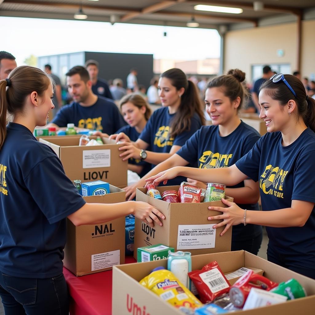 Amarillo Food Bank Distribution Event