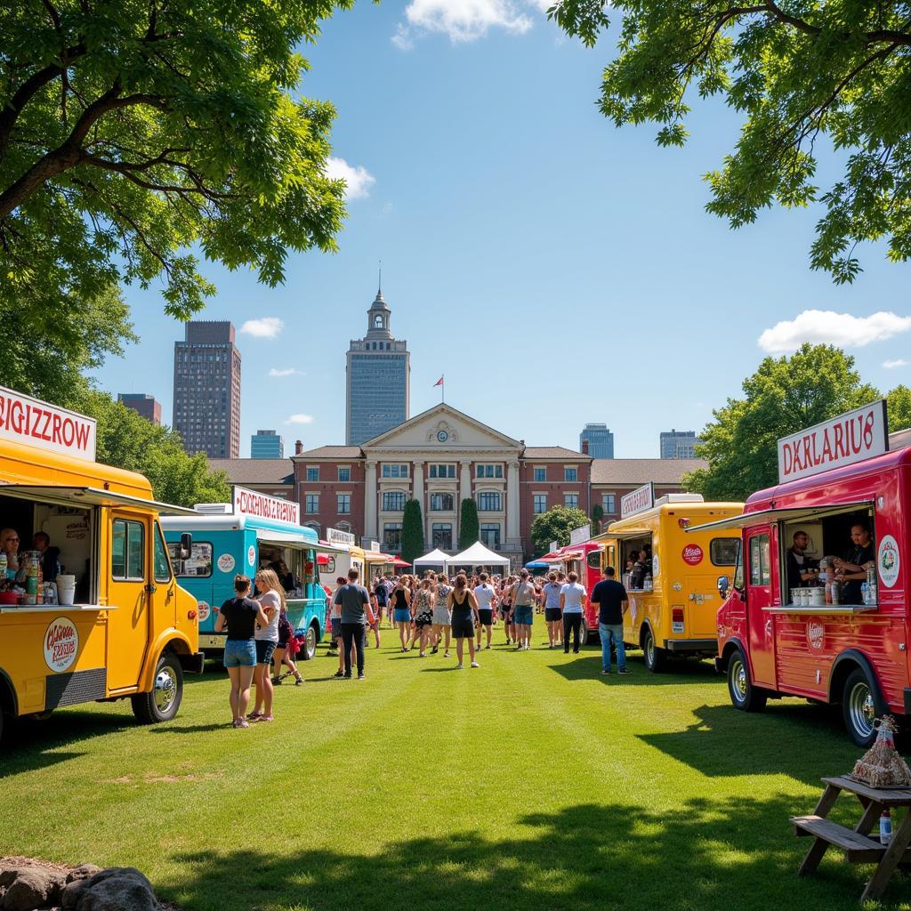 Amarillo Food Truck Scene at a Local Event