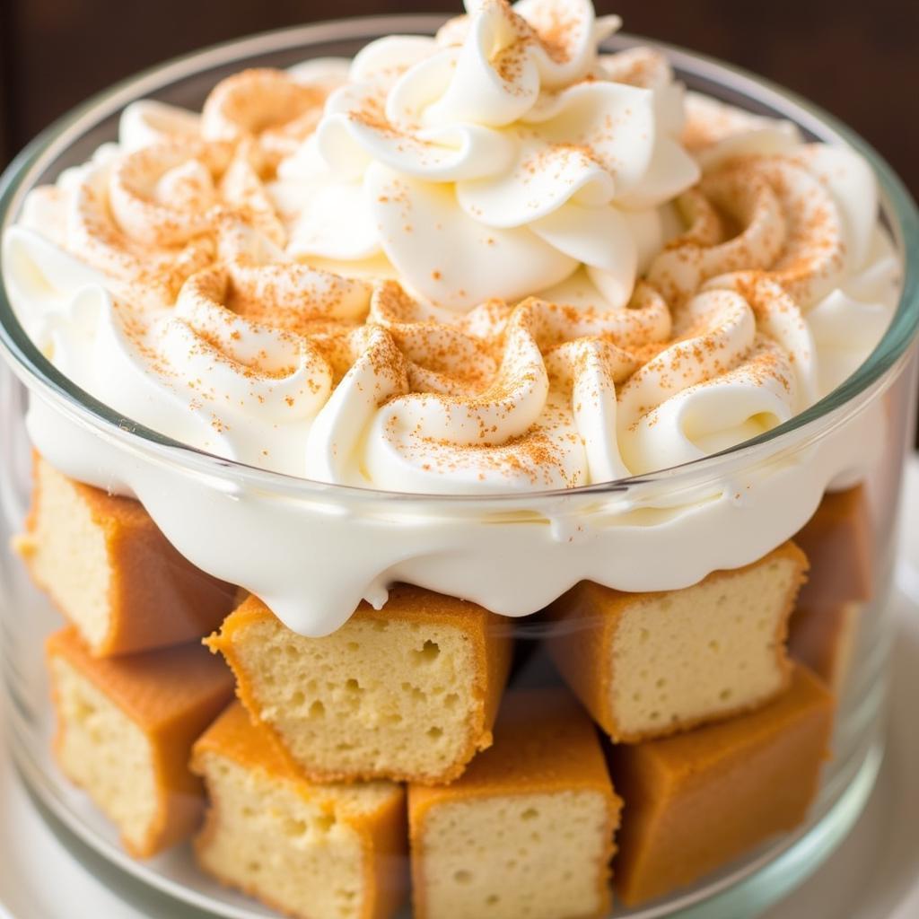 Angel Food Cake Apple Pie Filling Trifle