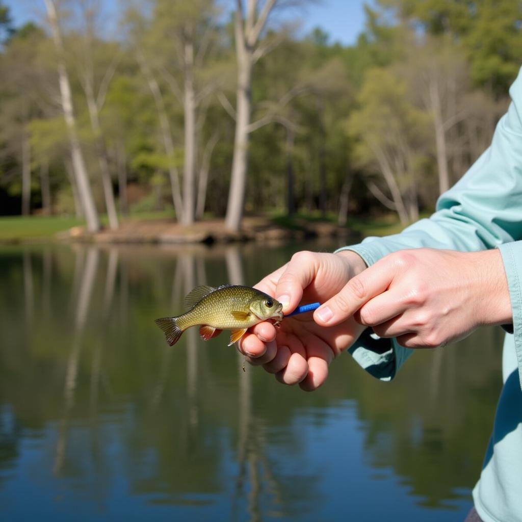 Catching Bluegill with Live Bait