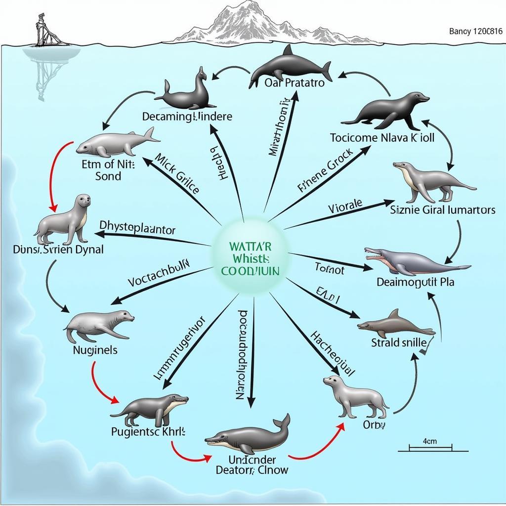 Antarctic Food Web Diagram