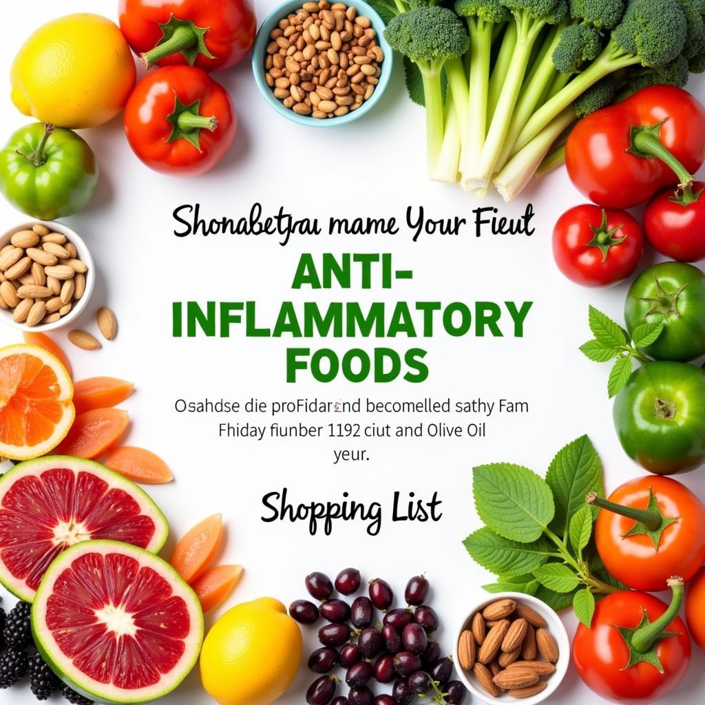 Anti-inflammatory Foods Shopping List