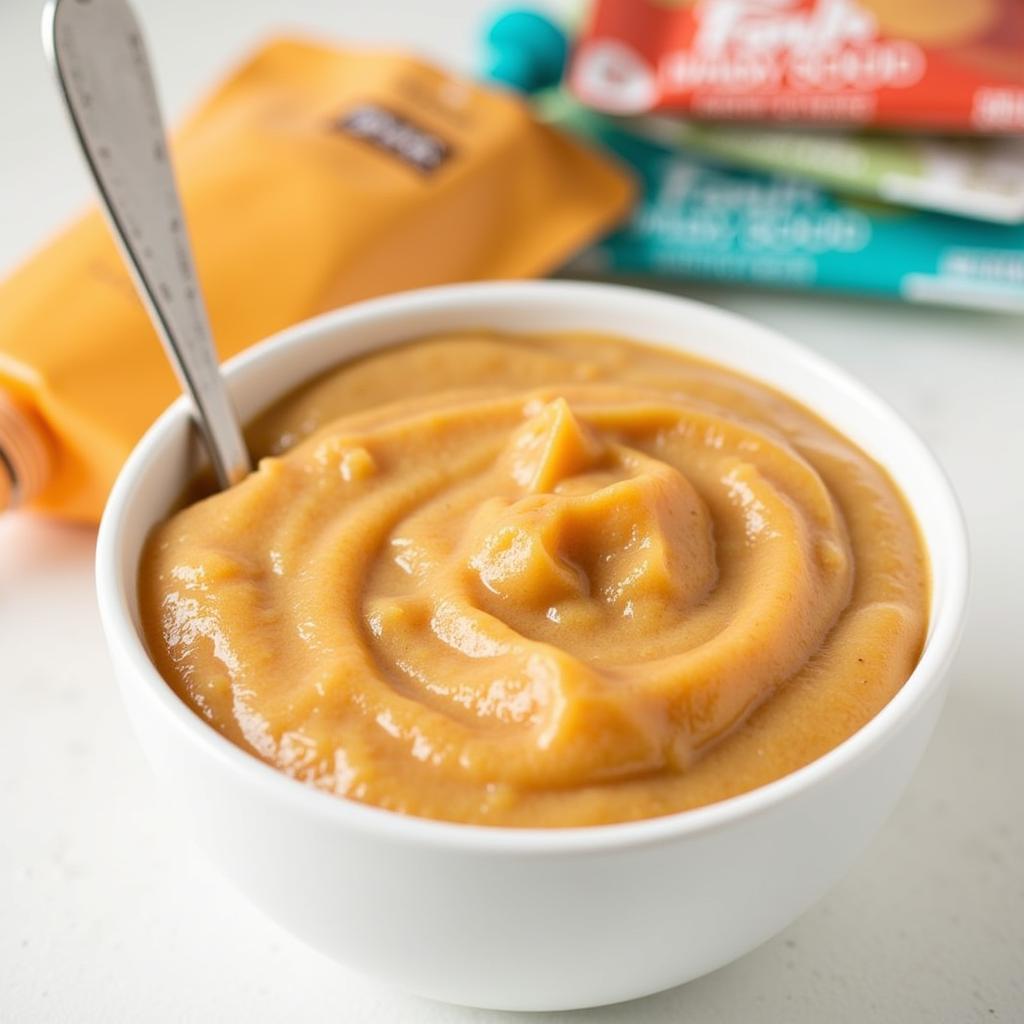 Apple Cinnamon Baby Food Puree