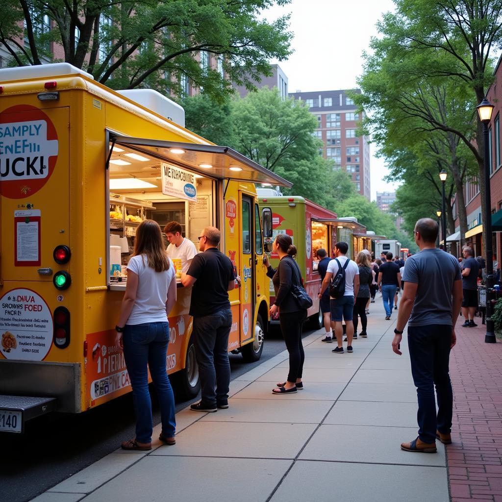 Vibrant Arlington VA Food Truck Scene