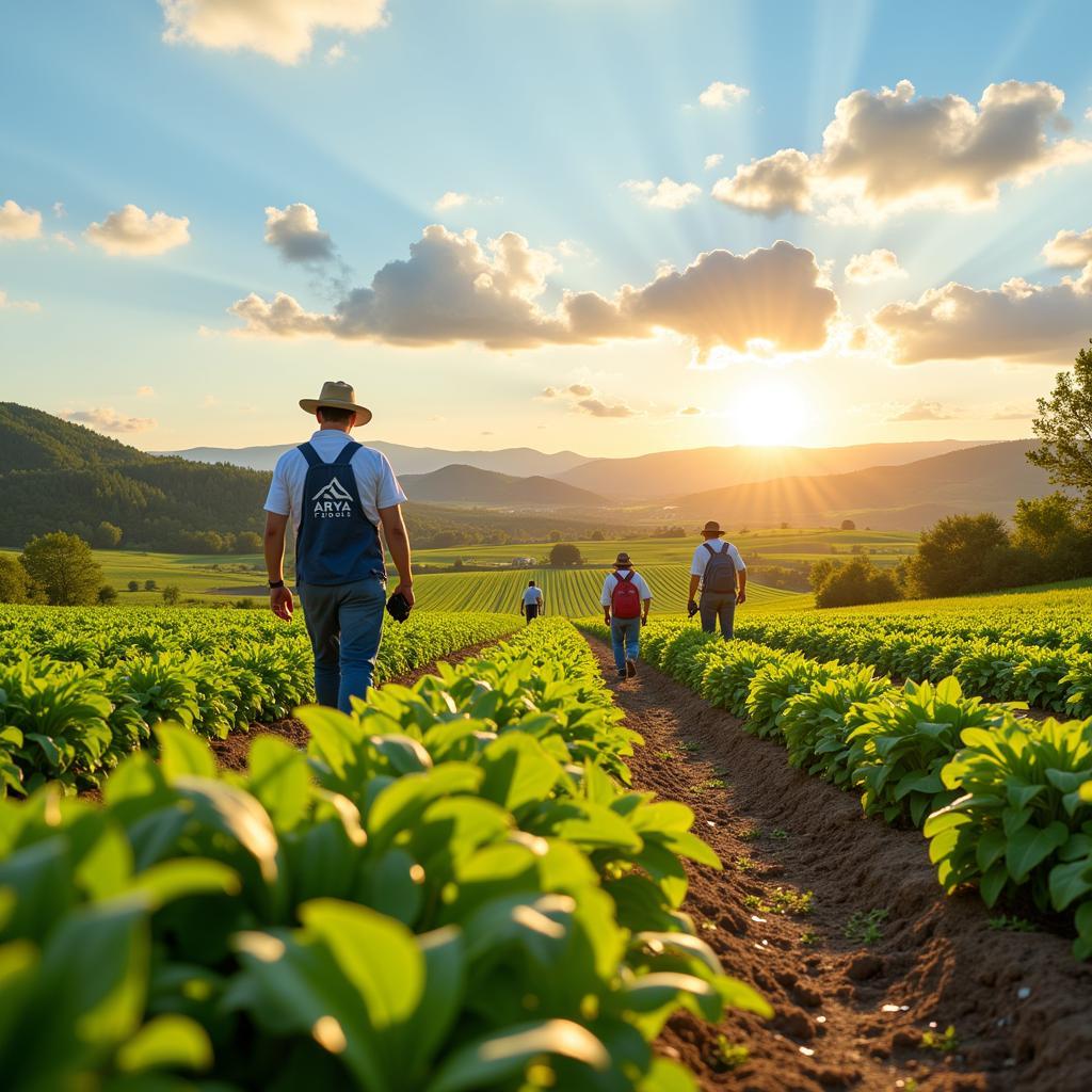 Sustainable Farming Practices at Arya Foods