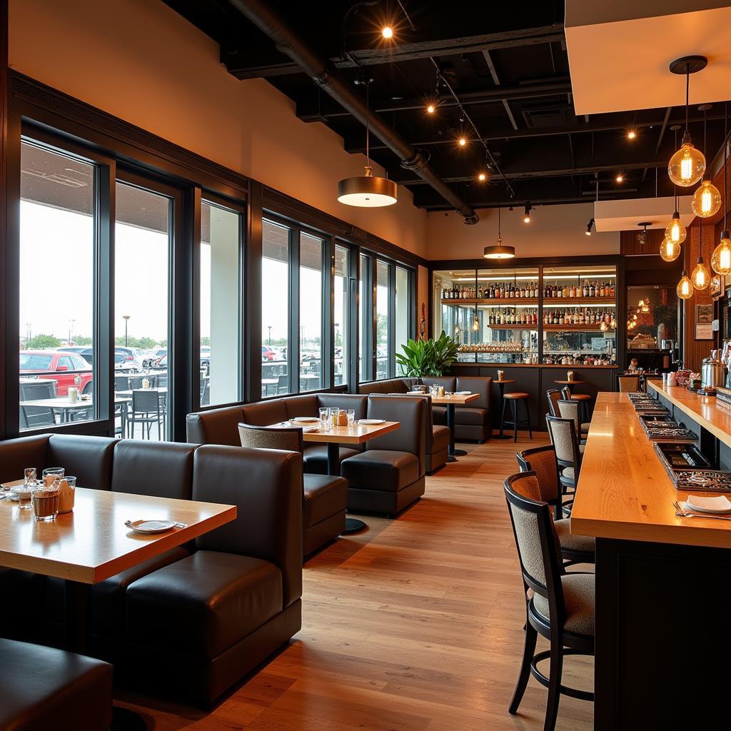 Modern Kosher Restaurant Interior in Atlantic City