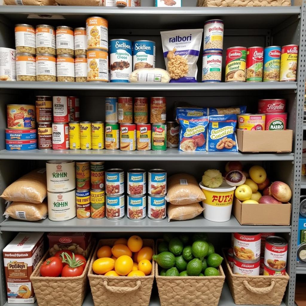 Food Donations at the Auburn UMC Food Pantry