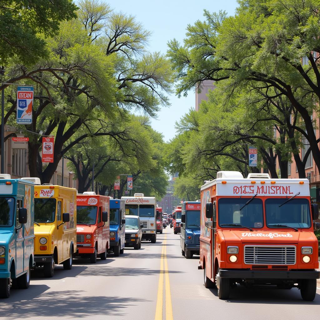 Vibrant Austin Food Truck Scene