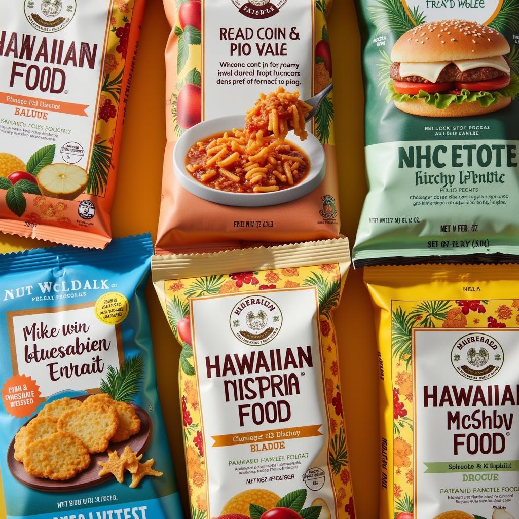 Authentic Hawaiian food packaging for online orders