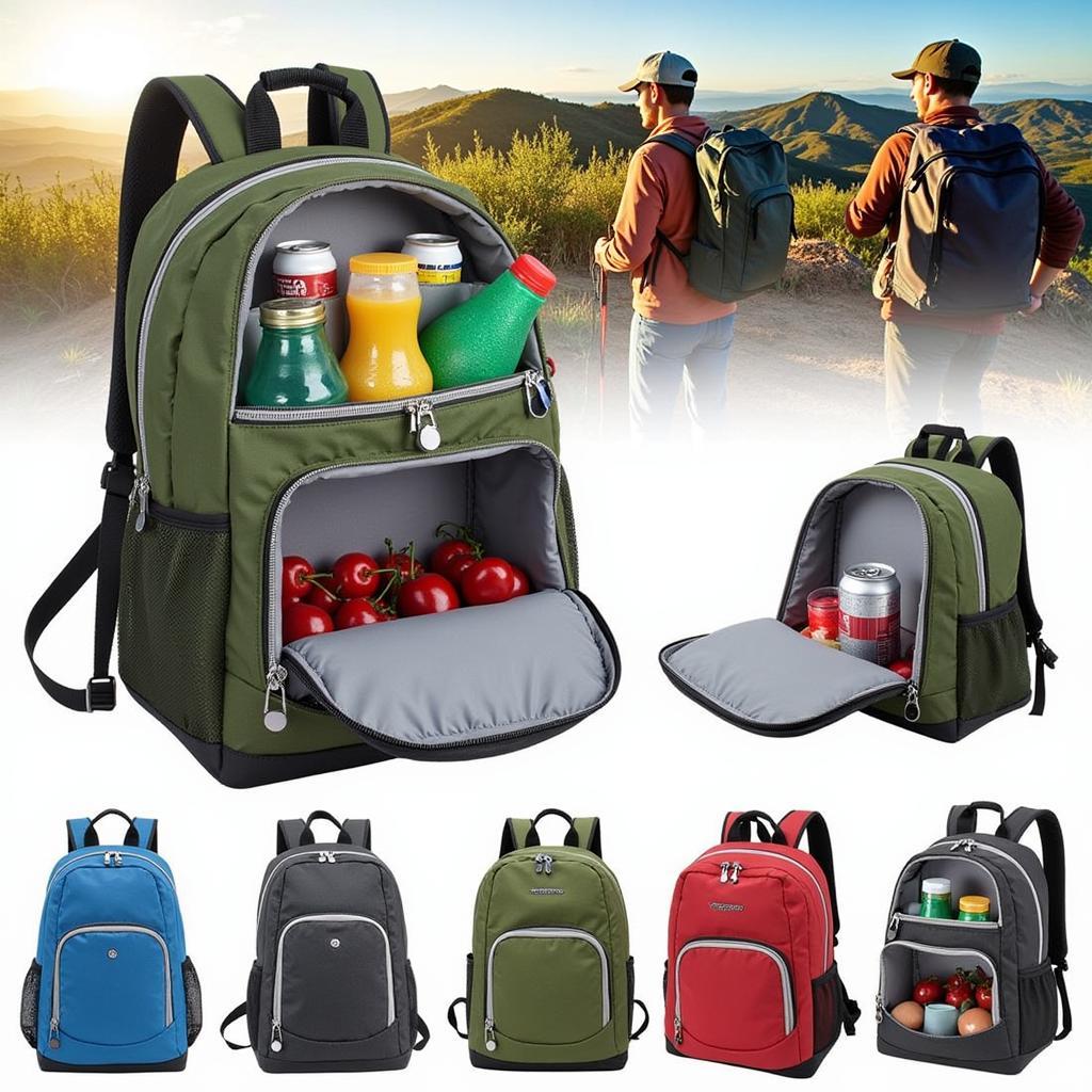 Backpack coolers for outdoor adventures